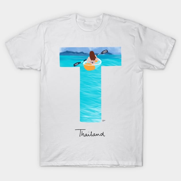 Bucket list destination - Thailand T-Shirt by gabbadelgado